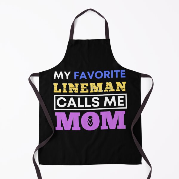 Item preview, My Favorite Lineman Calls Me Mom Best Lineman Mom designed and sold by Johan Liebert.