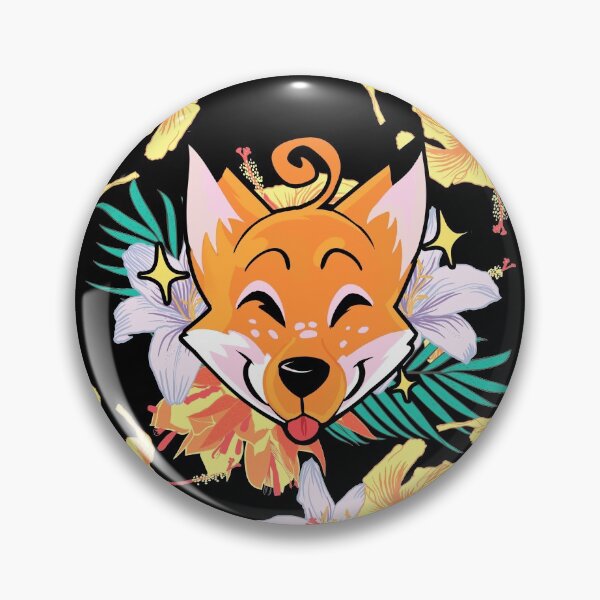 Item preview, Furry Foxie cute warm flowers designed and sold by VHusky.