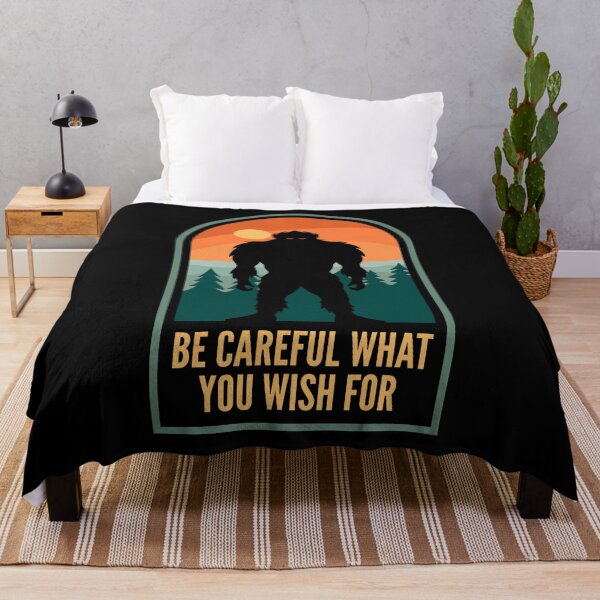 Item preview, Scary Bigfoot Quote designed and sold by HalpinDesign.