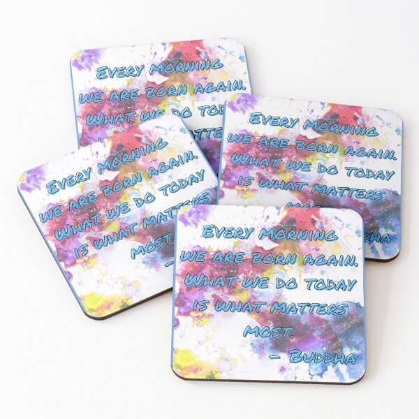 Item preview, Buddha Quote designed and sold by FarmersCottage.
