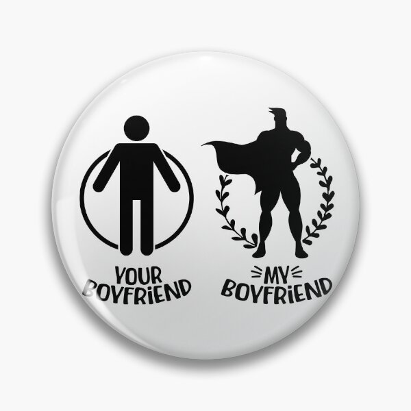 Item preview, Your Boyfriend, My Boyfriend, Funny Girlfriend Gift designed and sold by FuntasticDez.