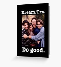 Boy Meets World Greeting Card