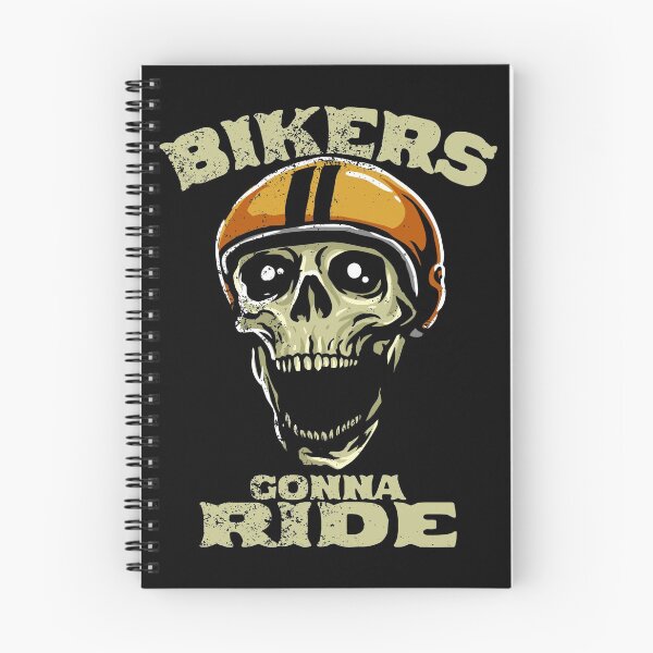 Item preview, Old Skull Bikers Gonna Ride Grunge Style designed and sold by bouncymelon.