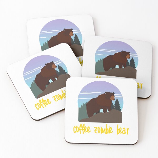 Item preview, Coffee Zombie Bear designed and sold by JFbuyshop.