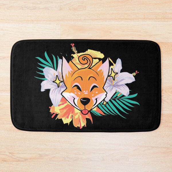 Item preview, Furry Foxie cute flowers designed and sold by VHusky.
