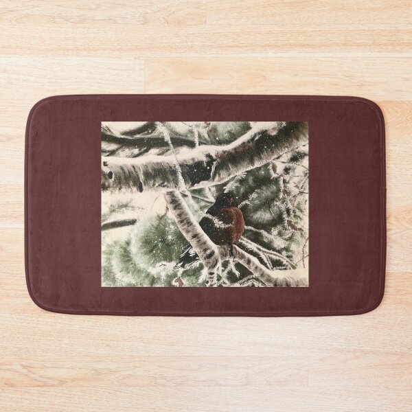 Item preview, Evergreen Robin designed and sold by CSNCanvas.