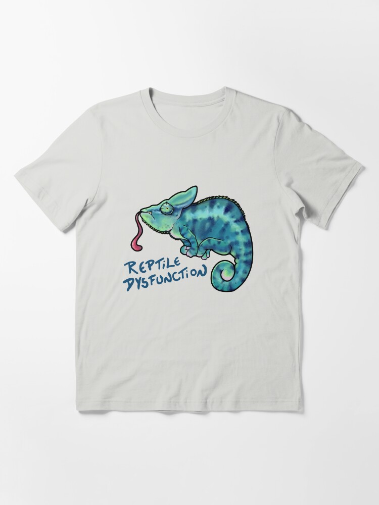Alternate view of Reptile Dysfunction Essential T-Shirt