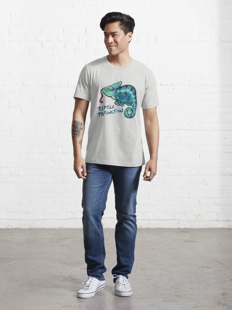 Alternate view of Reptile Dysfunction Essential T-Shirt