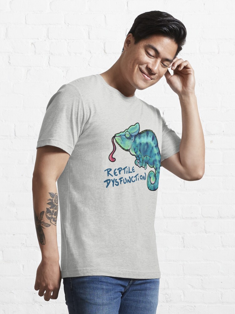 Alternate view of Reptile Dysfunction Essential T-Shirt
