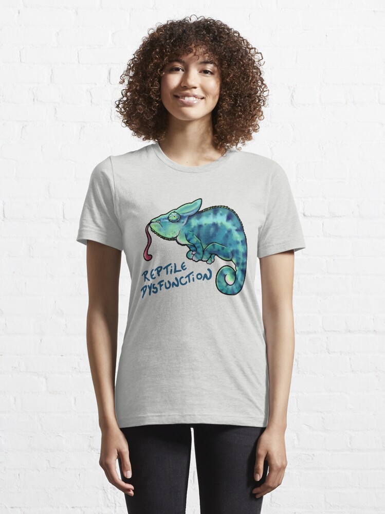 Alternate view of Reptile Dysfunction Essential T-Shirt