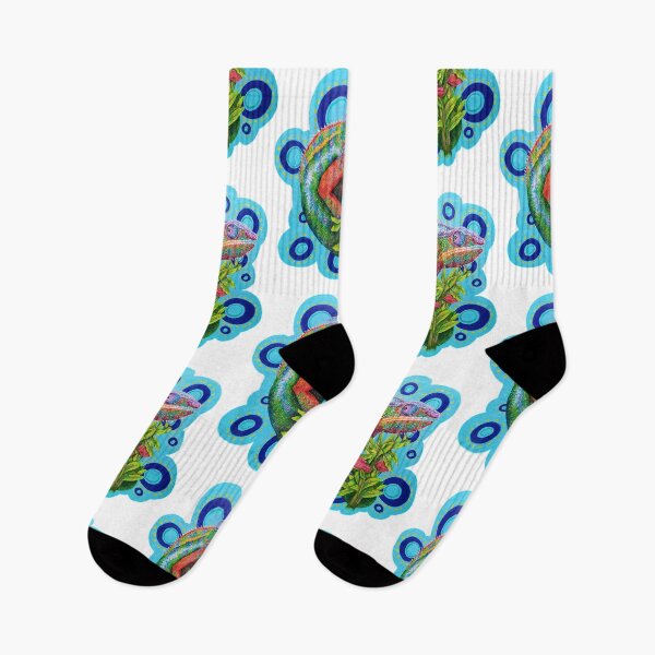 Item preview, Rainbow Chameleon designed and sold by NucitaArt.