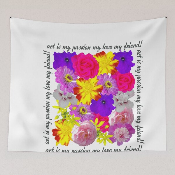 Item preview, Flowers artfully. Art is my passion, my love, my friend designed and sold by vibeno1.