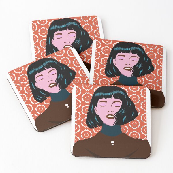 Item preview, short haired woman designed and sold by Rentiii.