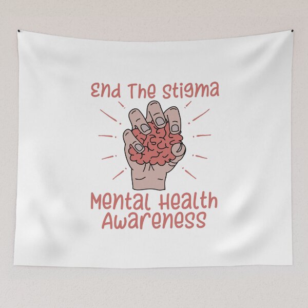 Item preview, End The Stigma Mental Health Awareness designed and sold by Dan66.