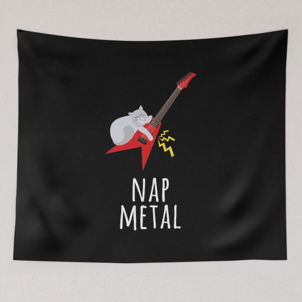 Item preview, Cute Persian Cat | Funny Gift | Metal Guitar  designed and sold by Fluffy-Vectors.