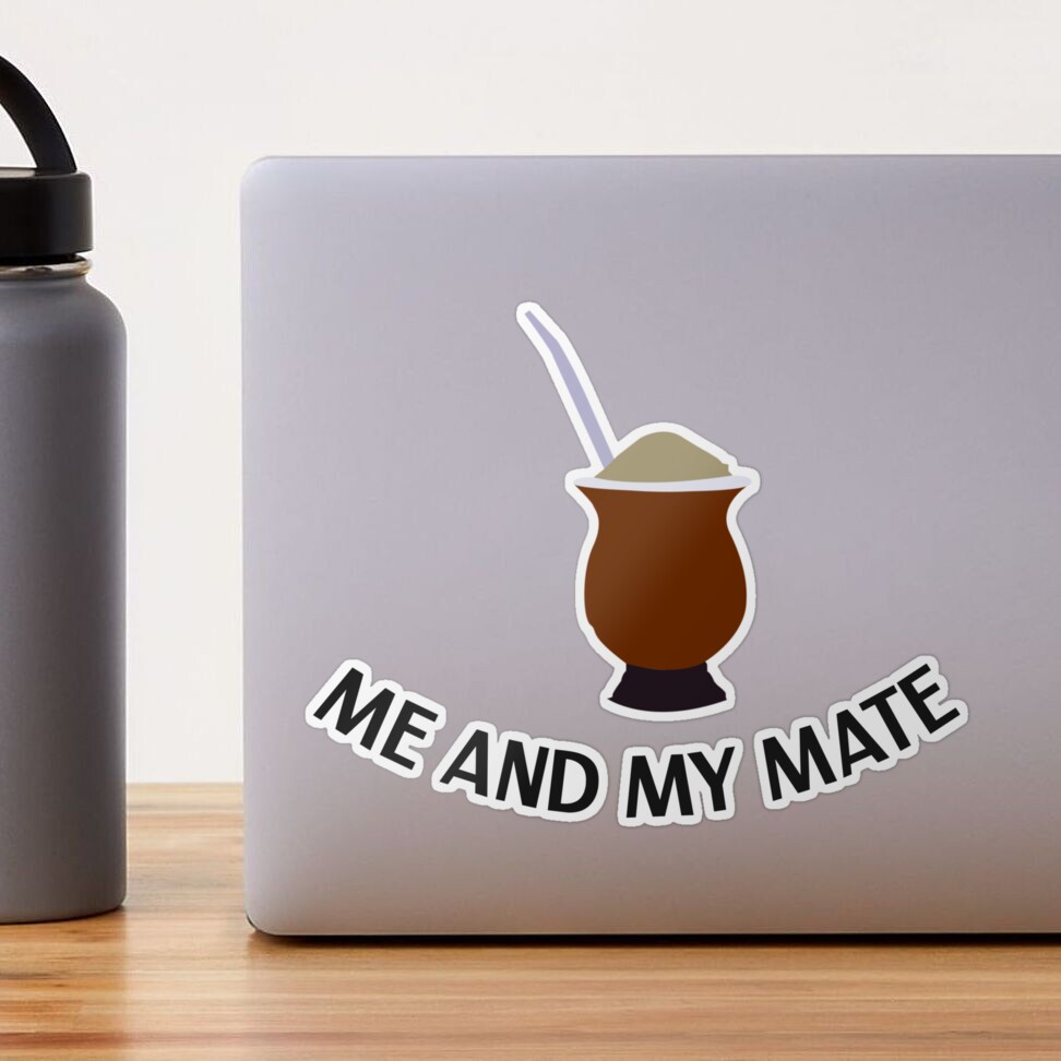 Loving my thermos and mate set up but I think the stickers are going to  need replacement soon : r/yerbamate