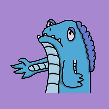 Artwork thumbnail, Dejected Lizard - Pattern by SeanDontGetFish