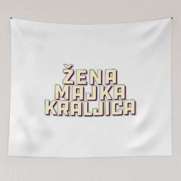 Item preview, Zena majka kraljica majica designed and sold by TinThor.
