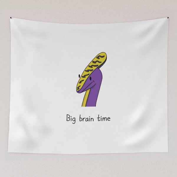 Item preview, Cool Forehead Dino - Big Brain Time designed and sold by SeanDontGetFish.
