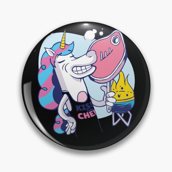 Artikelvorschau, Einhorn Barbecue entworfen und verkauft von Hoiho Adventure Shirts.