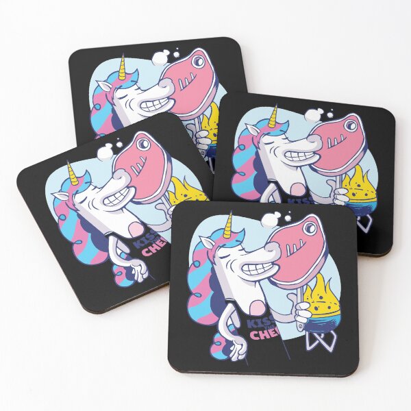 Item preview, Unicorn Barbecue designed and sold by Hoiho Adventure Shirts.