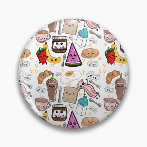 Item preview, Cute food pattern designed and sold by laf-digital.