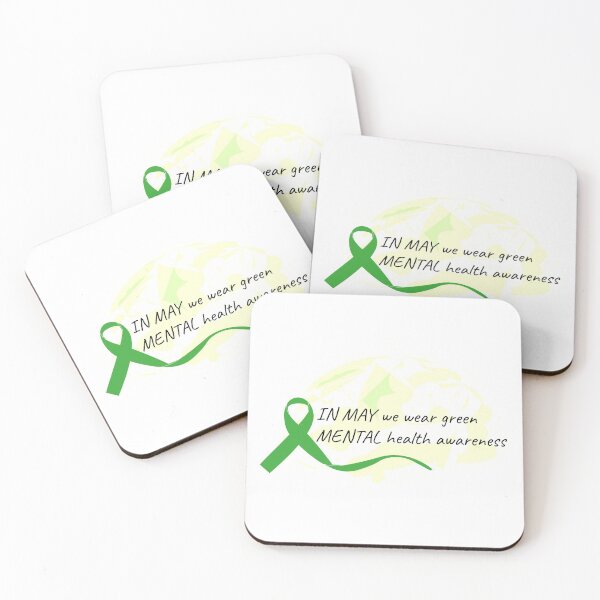 Item preview, In May We Wear Green Mental Health Awareness  designed and sold by VicOriginal.
