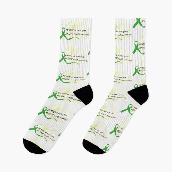 Item preview, In May We Wear Green Mental Health Awareness  designed and sold by VicOriginal.
