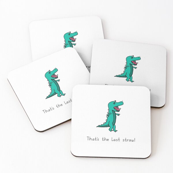 Item preview, Hell Nah Dino - That's The Last Straw designed and sold by SeanDontGetFish.