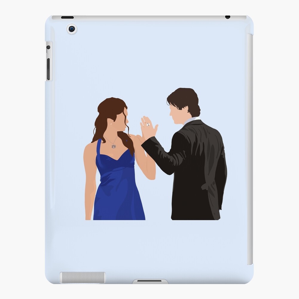 Damon and Elena  Tote Bag for Sale by fondueeeeeee