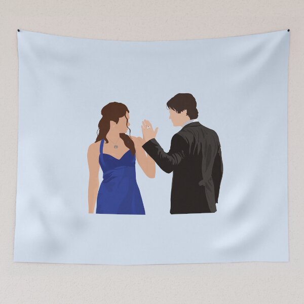 Item preview, Damon and Elena  designed and sold by fondueeeeeee.