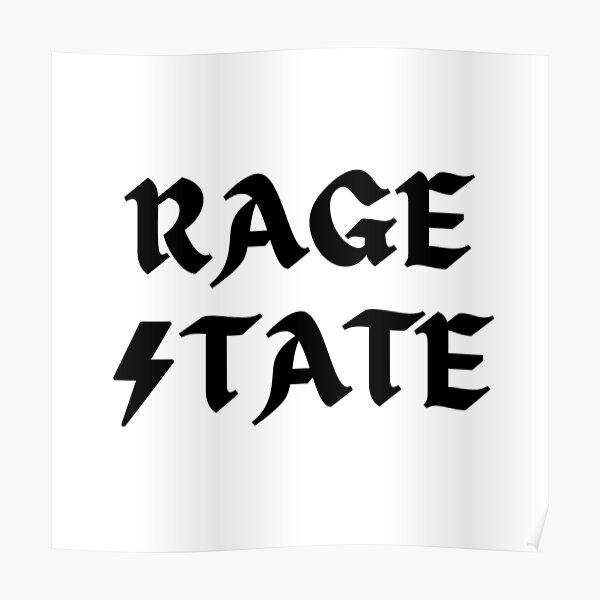 SDSU Rage State Poster