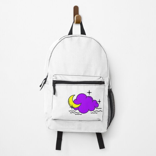 Item preview, Subtle Nonbinary Pride Moon and Cloud designed and sold by tiredandbored.