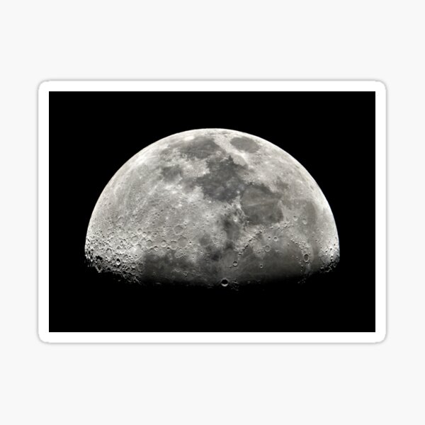 Half Moon Sticker