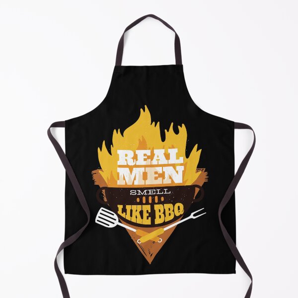 Item preview, Real Men Smell Like BBQ designed and sold by Hoiho Adventure Shirts.