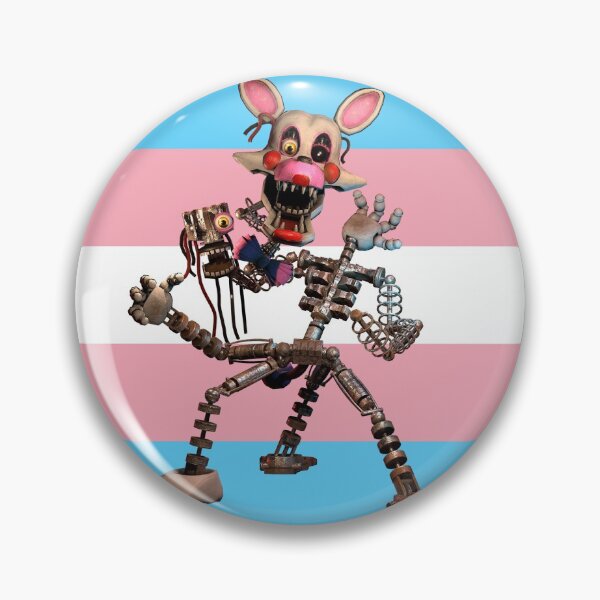 Item preview, Trans Mangle Flag - FIVE NIGHTS AT FREDDY'S designed and sold by meowdeer123.