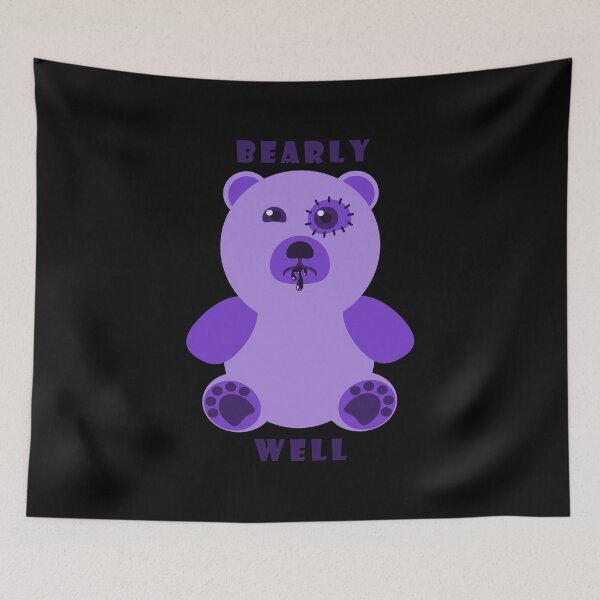 Item preview, Bearly Well Sick Teddy Bear designed and sold by Vampire Communion.