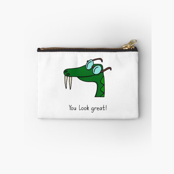 Item preview, Studious Snake - You Look Great! designed and sold by SeanDontGetFish.