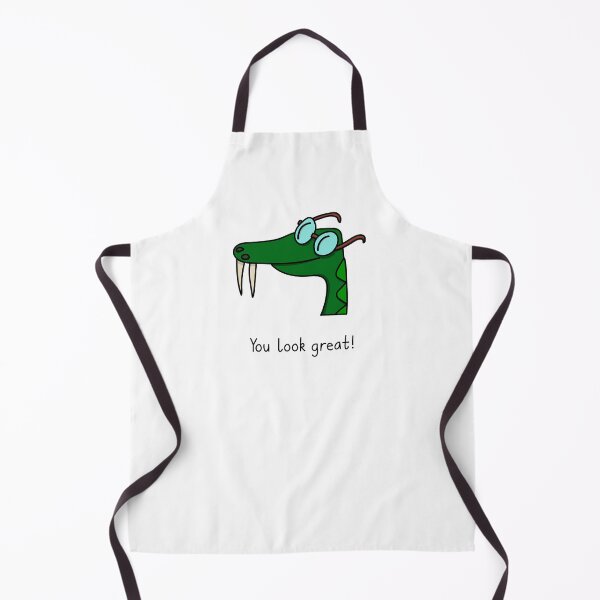 Item preview, Studious Snake - You Look Great! designed and sold by SeanDontGetFish.