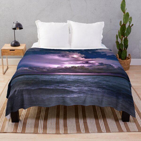Item preview, Lightning Cloud Over the Atlantic Ocean designed and sold by tdjacks.