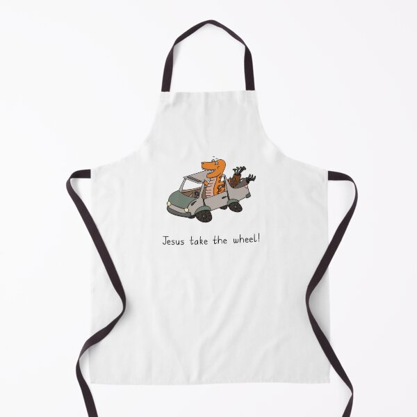 Item preview, Golf Card Dino - Jesus Take The Wheel designed and sold by SeanDontGetFish.