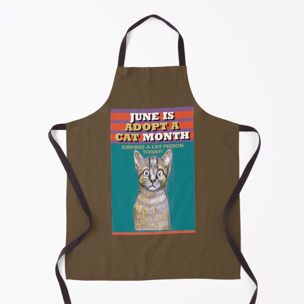 Item preview, June is Adopt A Cat Month • Design 2 designed and sold by Digressions, Diversions, Delusions.