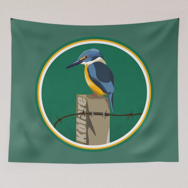 Item preview, Kingfisher Kotare designed and sold by piedaydesigns.