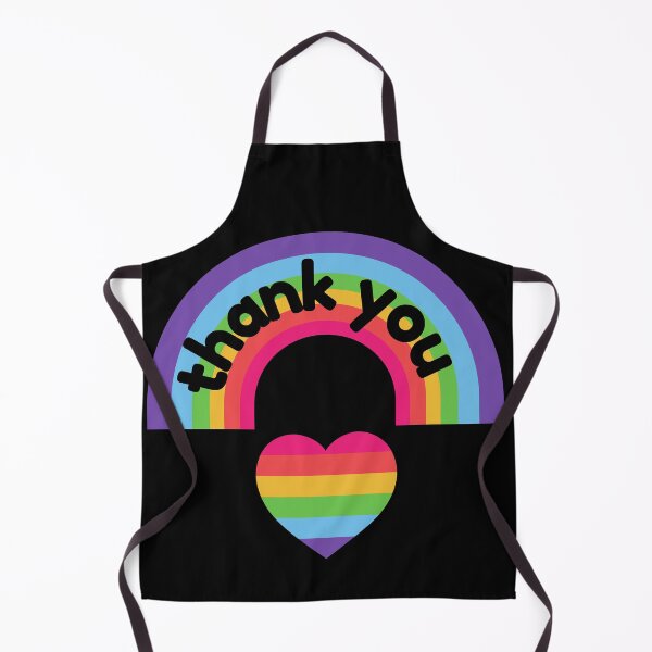 Item preview, Copy of Bright Rainbow and Heart Thank You Card designed and sold by BlakefourDesign.