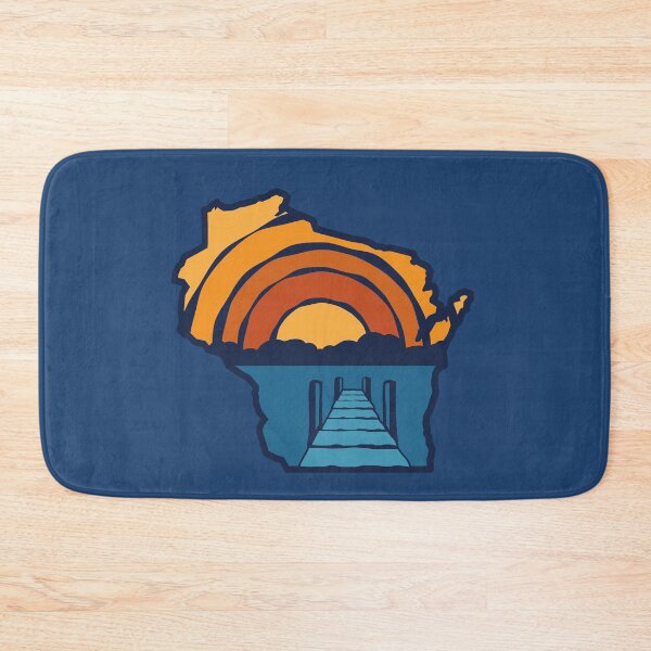 Item preview, Wisconsin Sunset Rough Pier View Too designed and sold by gstrehlow2011.