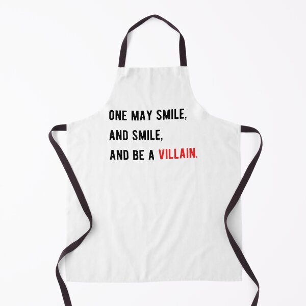 Item preview, Shakespeare Quote From Hamlet - One may smile, and smile, and be a villain. designed and sold by violet-hope.