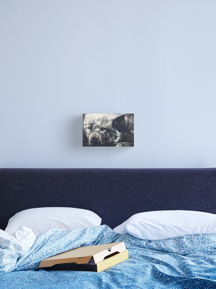 Thumbnail 1 of 3, Canvas Print, The Wolf designed and sold by AnneZ.