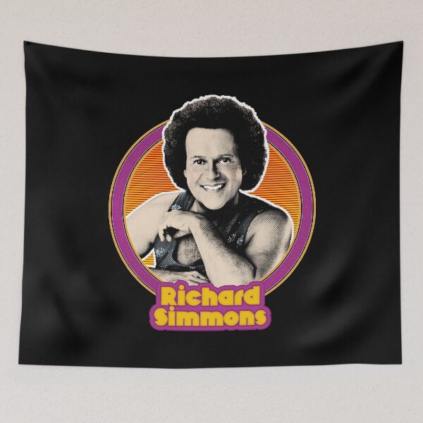 Item preview, Richard Simmons // Retro Style Fan Artwork  designed and sold by AestheticNow.