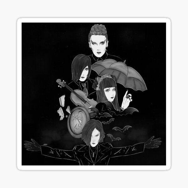 Malice Mizer Stickers Redbubble