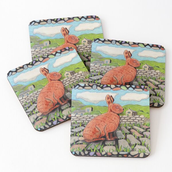 Item preview, 539 - COUNTRYSIDE BUNNY - DAVE EDWARDS - COLOURED PENCILS - 2021 designed and sold by BLYTHART.